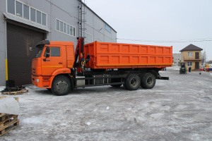 Самосвальная установка на 6000х2380х1400 (СУ6.0)