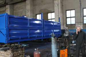 Самосвальная установка на 7200х2380х1400 (СУ7.2)