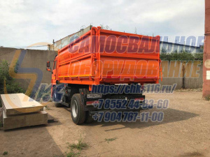 Платформа 55102 / 45143 с двумя рядами бортов - 17м3