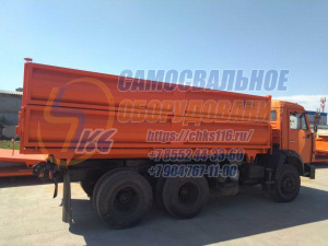 Платформа 55102 / 45143 с двумя рядами бортов - 17м3