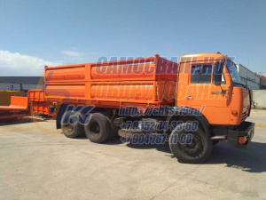 Платформа 55102 / 45143 с двумя рядами бортов - 17м3